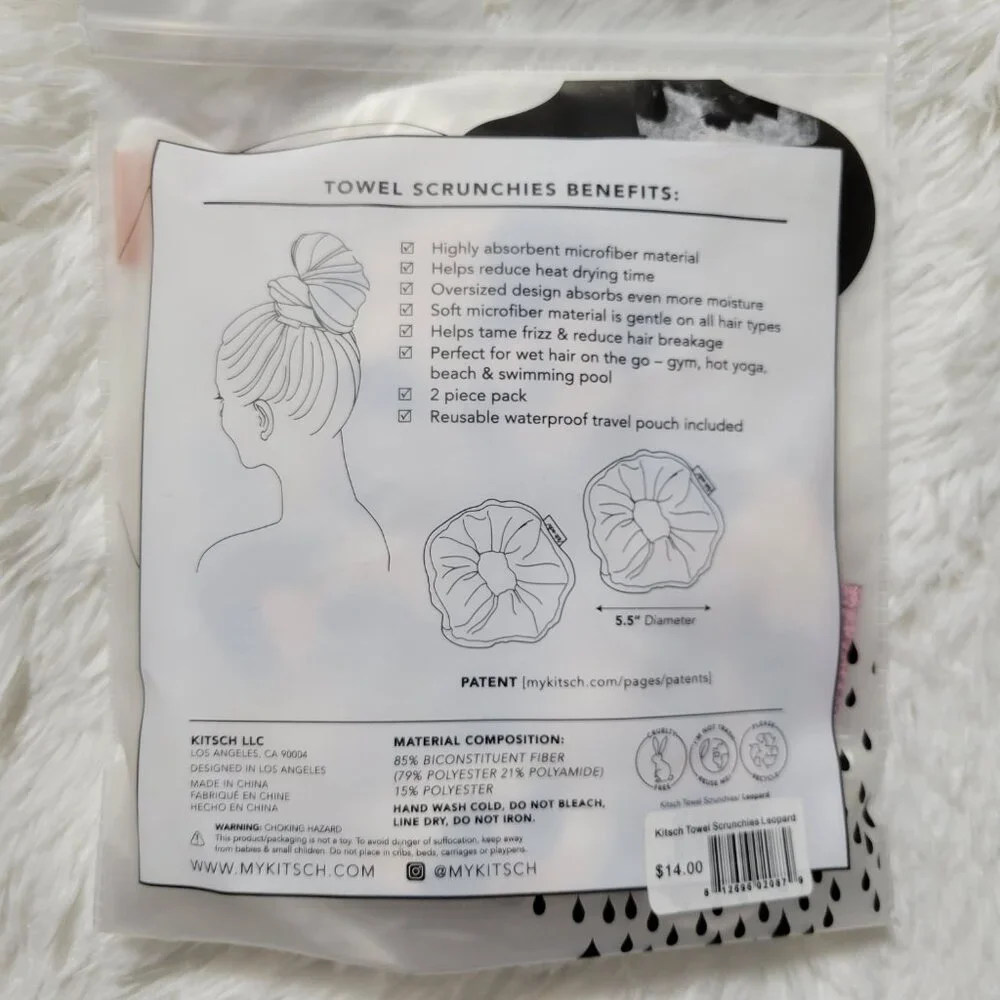 Kitsch Towel Scrunchie